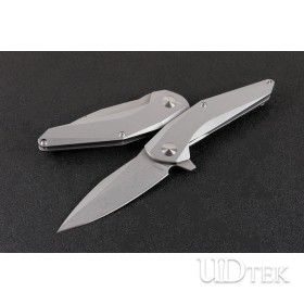 Bear head Elite (all steel) high quality CNC folding knife UD405115